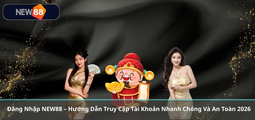 Đăng Nhập NEW88 – Hướng Dẫn Truy Cập Tài Khoản Nhanh Chóng Và An Toàn 2026
