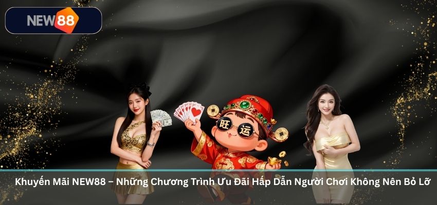 Khuyến Mãi NEW88 – Những Chương Trình Ưu Đãi Hấp Dẫn Người Chơi Không Nên Bỏ Lỡ